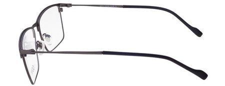 Goya G 1478 C2 - Męskie okulary prostokątne korekcyjne metalowe czarne