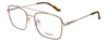 Goya G 95551 C2 - Okulary korekcyjne unisex metalowe pilotki brązowe