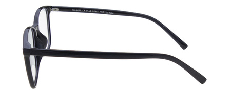Okulary zerówki nerdy kujonki z filtrem blue light do komputera POLARISS 211 CZ TR90