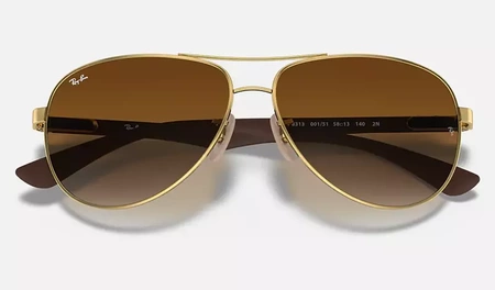 Okulary przeciwsłoneczne RAY-BAN CARBON FIBRE RB8313 001/51 r. 58