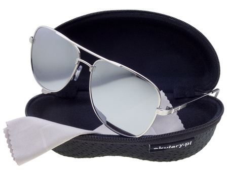 Okulary przeciwsłoneczne polaryzacyjne kierowców lustrzanki POLARISS POL 1007 S