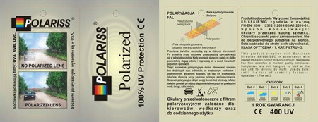 Polariss 746 Z - Damskie okulary przeciwsłoneczne metalowe polaryzacyjne pilotki zielone