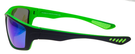 Sportowe okulary przeciwsłoneczne polaryzacyjne lustrzanki POLARISS POL 1020 Z