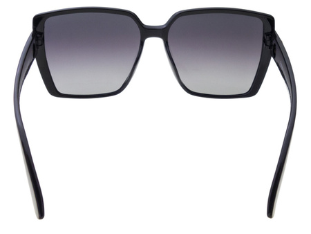 Damskie okulary przeciwsłoneczne polaryzacyjne muchy czarne DESSOTO - DES 382 CZ