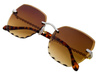 Damskie okulary przeciwsłoneczne JOKER - JR 4505 BR