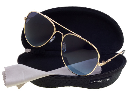 Okulary przeciwsłoneczne polaryzacyjne pilotki POLARISS POL 999 N