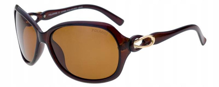 Okulary przeciwsłoneczne polaryzacyjne muchy POLARISS - POL 778 BR