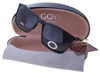Czarne aluminiowe okulary przeciwsłoneczne polaryzacyjne dla kierowców GOYA - G 9496 CZ
