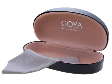 Goya G 210 BR - Okulary przeciwsłoneczne z filtrem polaryzacyjnym brązowe muchy