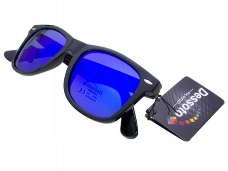 Okulary przeciwsłoneczne polaryzacja nerdy kujonki DESSOTO - DES 344 N