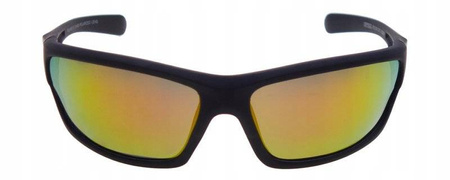 Męskie sportowe okulary przeciwsłoneczne polaryzacyjne lustrzanki POLARISS - POL 799 C