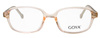 Goya G 93305 C3 - Korekcyjne okulary dziecięce prostokątne różowym