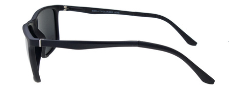 Czarne okulary przeciwsłoneczne polaryzacyjne dla kierowców GOYA - G 55T010 CZ TR90 aluminium