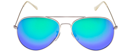 Okulary przeciwsłoneczne polaryzacyjne dla kierowców druciaki PILOTKI GOYA - PG 3026 Z