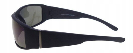 Męskie okulary przeciwsłoneczne polaryzacyjne niebieskie lustrzanki - POL 797 N