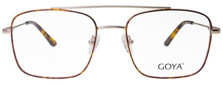 Goya G 95551 C2 - Okulary korekcyjne unisex metalowe pilotki brązowe