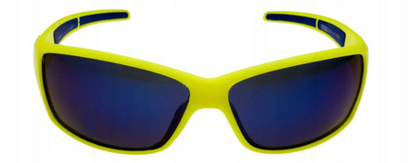 Żółte sportowe okulary przeciwsłoneczne polaryzacyjne DESSOTO - DES 324 ZOL