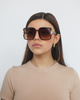 Damskie okulary przeciwsłoneczne JOKER - JR 4537 BR