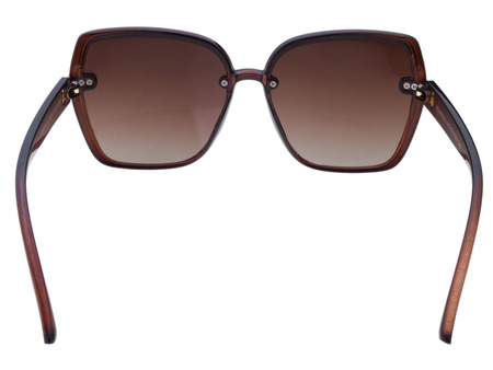 Damskie okulary przeciwsłoneczne polaryzacyjne POLARISS POL 911 BR