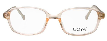 Goya G 93305 C3 - Korekcyjne okulary dziecięce prostokątne różowym