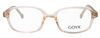 Goya G 93305 C3 - Korekcyjne okulary dziecięce prostokątne różowym