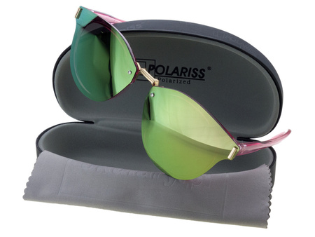 Damskie okulary przeciwsłoneczne polaryzacyjne POLARISS POL 921 R