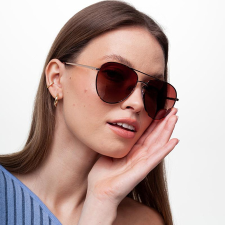 Okulary przeciwsłoneczne polaryzacyjne aviator POLARISS POL 1000 ZX