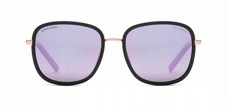 SOLANO SS 10350 C - damskie okulary przeciwsłoneczne kwadratowe różowe