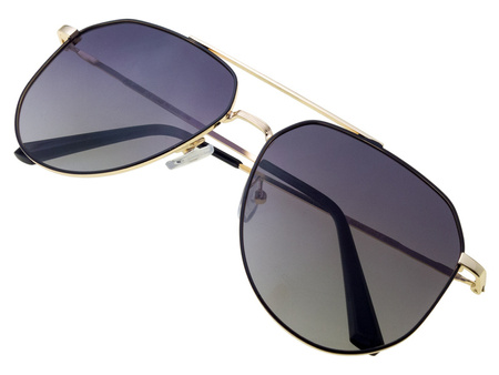 Okulary przeciwsłoneczne polaryzacyjne czarne - POL 930 CZ