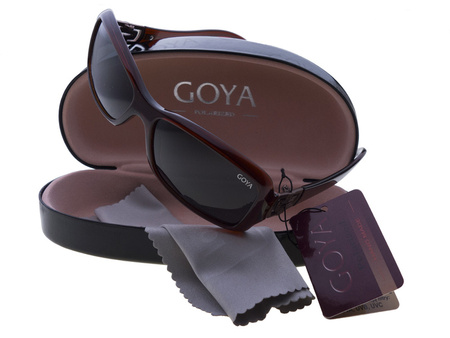 Goya G 187 BR - Brązowe okulary przeciwsłoneczne z filtrem polaryzacyjnym dla kierowców