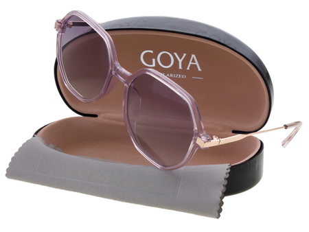 Damskie duże okulary przeciwsłoneczne polaryzacyjne GOYA - G 6230 R