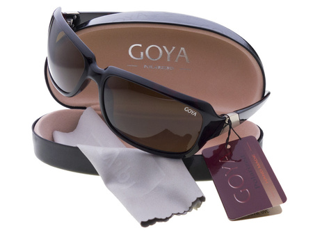 Goya G 191 BR - Brązowe okulary przeciwsłoneczne muchy z filtrem polaryzacyjnym