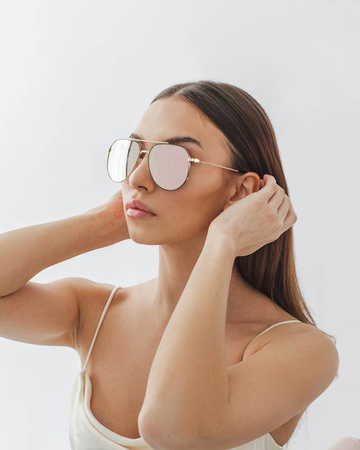 Damskie okulary przeciwsłoneczne JOKER - JR 4511 R