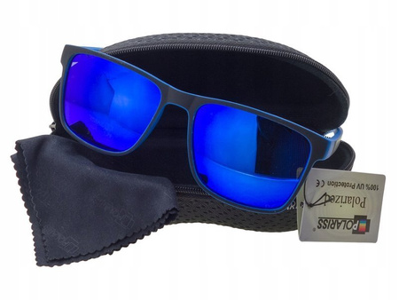 Okulary przeciwsłoneczne polaryzacyjne lustrzanki nerdy POLARISS - POL 872 N