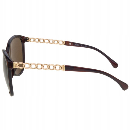 Okulary przeciwsłoneczne z filtrem UV JOKER okrągłe JR 4673 BR