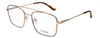 Goya G 95551 C2 - Okulary korekcyjne unisex metalowe pilotki brązowe
