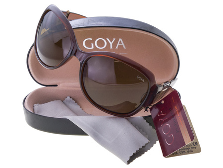 Goya G 183 ZX - brązowe okulary przeciwsłoneczne z filtrem polaryzacyjnym