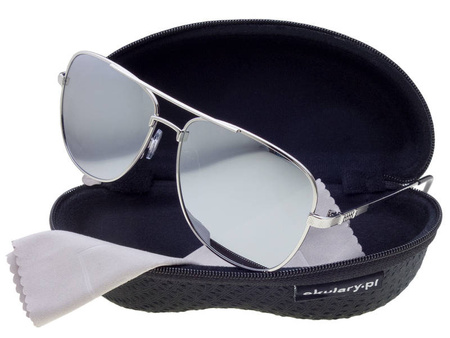 Okulary przeciwsłoneczne polaryzacyjne kierowców lustrzanki POLARISS POL 1007 S