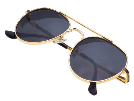 Okulary przeciwsłoneczne polaryzacyjne aviator POLARISS POL 1001 CZ