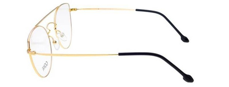 Goya G 94402 C1 - Damskie okulary korekcyjne metalowe kocie czarne