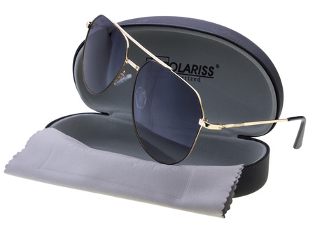 Okulary przeciwsłoneczne polaryzacyjne czarne - POL 930 CZ