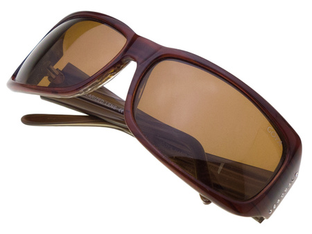 Brązowe damskie okulary przeciwsłoneczne z filtrem polaryzacyjnym - Goya G 146 ZX A