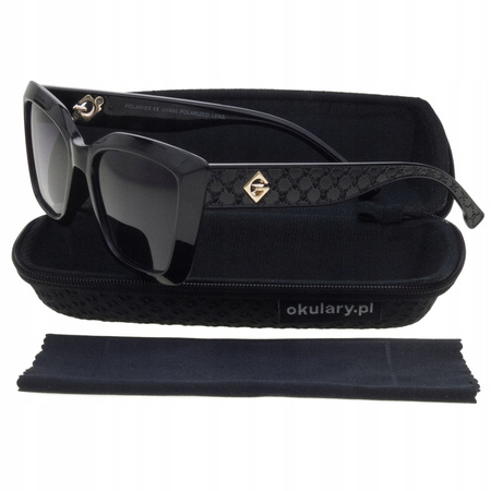 Okulary przeciwsłoneczne polaryzacyjne kocie, muchy POL 1060 GR