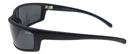 Okulary przeciwsłoneczne czarne matowe sportowe GOYA - G 189 CZM TR90