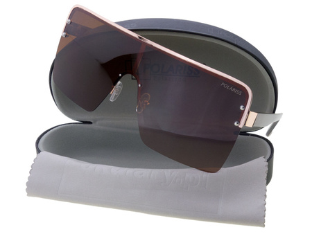 Damskie okulary przeciwsłoneczne polaryzacyjne POLARISS POL 925 BR