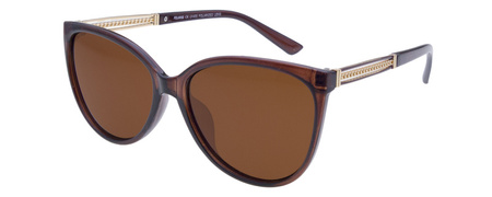 Damskie okulary przeciwsłoneczne polaryzacyjne POLARISS POL 918 BR