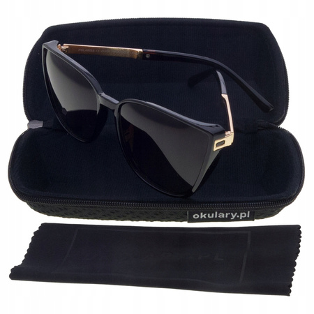 Okulary przeciwsłoneczne polaryzacyjne POL 1070 BR