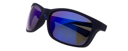 Polariss 877 N - Męskie sportowe okulary przeciwsłoneczne polaryzacyjne niebieskie lustrzanki