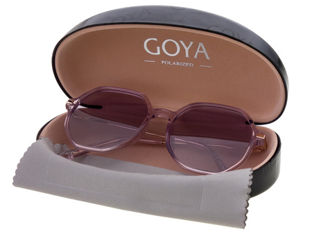 Damskie duże okulary przeciwsłoneczne polaryzacyjne GOYA - G 6230 R