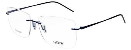Goya G 96302 C4 - Męskie okulary korekcyjne metalowe prostokątne czarne